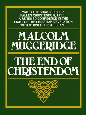 cover image of The End of Christendom
